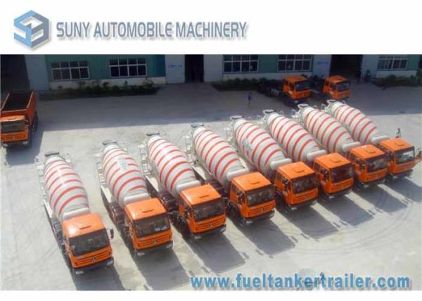 Buy cheap Beiben 12 M3 4 axle Concrete Mixer Truck FAST Gear Box Weichai 340hp Engine from wholesalers