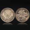 Buy cheap Custom Personalized Engraved Coins Pennies Antique Gold Brass Coins ISO9001 from wholesalers