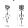 Buy cheap Handmade waterfall led chandelier aluminum chain tassel Black ceiling lamp fixtures(WH-CC-32) from wholesalers