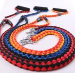 Double Heavy Duty Retractable Dog Leash For 2 Dogs Nylon Tape
