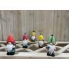 Buy cheap Gnome Pottery Garden Ornaments Multiple Ceramic Garden Statues Lifelike from wholesalers