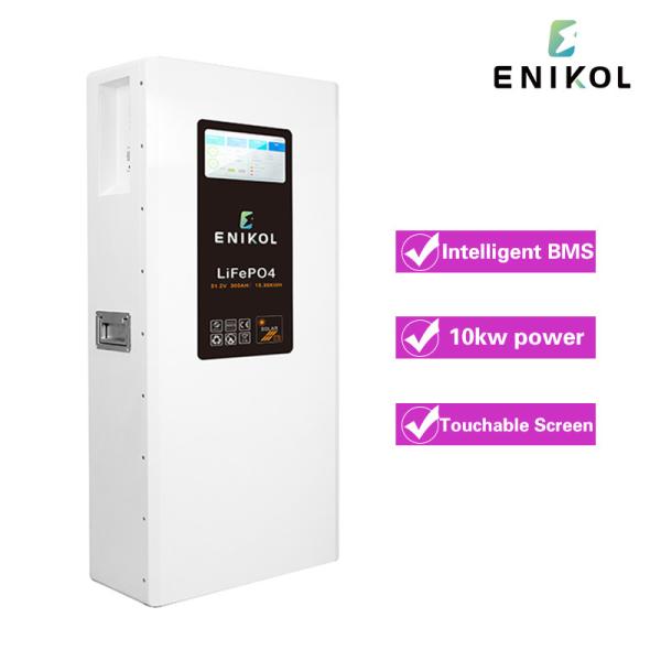Buy cheap 51.2V Home Battery System Touchable Screen 48V Solar Battery Charging Power Wall from wholesalers