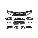 Black Color Nissan Patrol Parts , Steel Nissan Patrol Y62 Front Bumper
