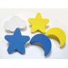 Buy cheap Blue Sky Rubber Kids Furniture Knobs PVC Cupboard Yellow Knobs Soft Plastic Yellow Star Cabinet Knobs from wholesalers
