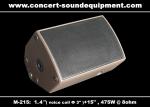 475W Disco Sound Equipment 1.4" + 15" Stage Monitor , Full Range Speaker For