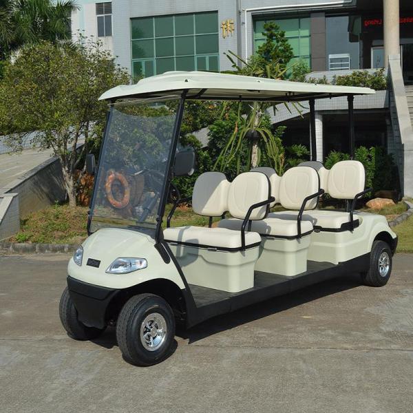 Buy cheap Popular Outdoor 6 Seater Golf Cart With Aluminum Rim , 48V Battery Voltag from wholesalers