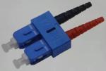 SC APC UPC 0.9mm Fiber Optic Connector Single Mode / Multi Mode
