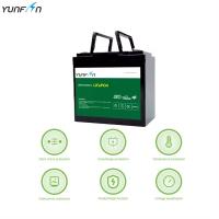 Buy cheap 12V 50Ah Lithium Ion Golf Car Battery Lifepo4 Solar Rechargeable Battery product