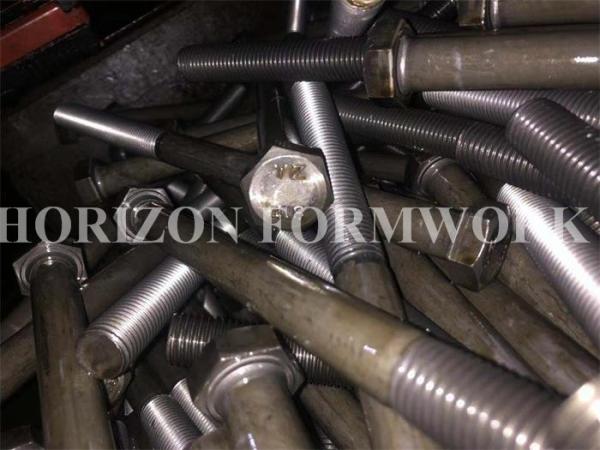 Buy cheap Half Threaded Hex M16 Bolts With Nut And Spring Washer Made Of Carbon Steel from wholesalers