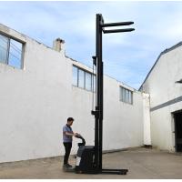 Buy cheap Stand On Electric Stacker Forklift 1 Ton Capacity Regenerative Braking product