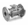 Buy cheap 3PC SS304/CF8M Stainless Steel Ball Valve Industrial Flange End AMSE 300LB/flanged RF Floating ball type PN16 PN40 from wholesalers
