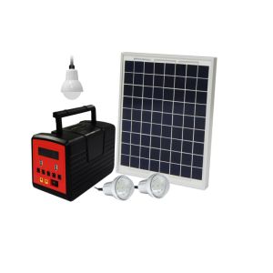 Buy cheap 16Inches DC Fan Complete Home Solar System , 20W Solar Power Kits For Home product