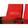 Buy cheap Red Color Church Theatre Seating Wood Outer Back For Lecture Hall Auditorium from wholesalers