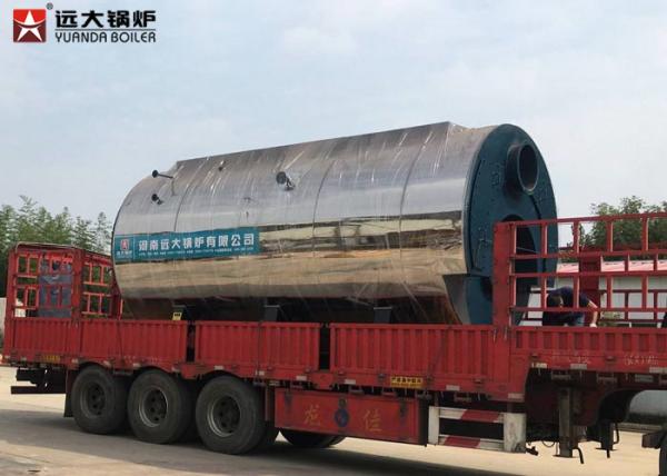 Buy cheap 10 Bar 1500Kg 3 Pass Fire Tube Steam Boiler , Automatic Diesel Gas Steam Boiler from wholesalers