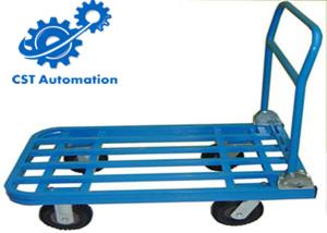 Wholesale Heavy Duty Folding Platform Trolley 300kg Blue Color Large Loading Capacity from china suppliers