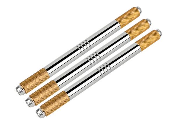 Buy cheap OEM Permanent Makeup Tattoo Double Head Microblading Manual Pen EO Gas Sterilization from wholesalers