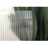 Buy cheap Opaque Decorative Patterned Glass Chrome / Black Chrome / Satin Nickel product