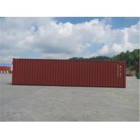 Buy cheap Metal RED High Cube Shipping Container International Standards 13.71m Length product