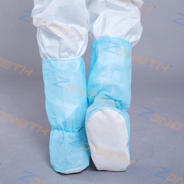 Buy cheap Anti Slip 38g PP 400g PVC Disposable Shoe Protectors from wholesalers