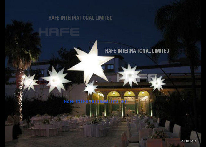 RGB Inflatable LED Lights Aero / Muse For Event Space Lighting