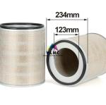 Construction Machinery Parts Filter For Hydraulic Excavator Spare Parts 4D44DE