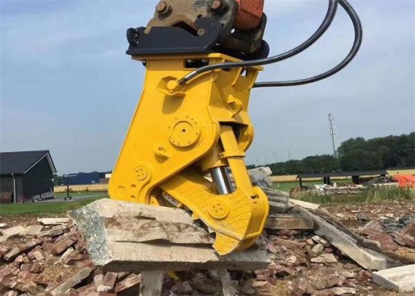 High Efficiency Hydraulic Concrete Pulverizer For Excavator Safety Easy