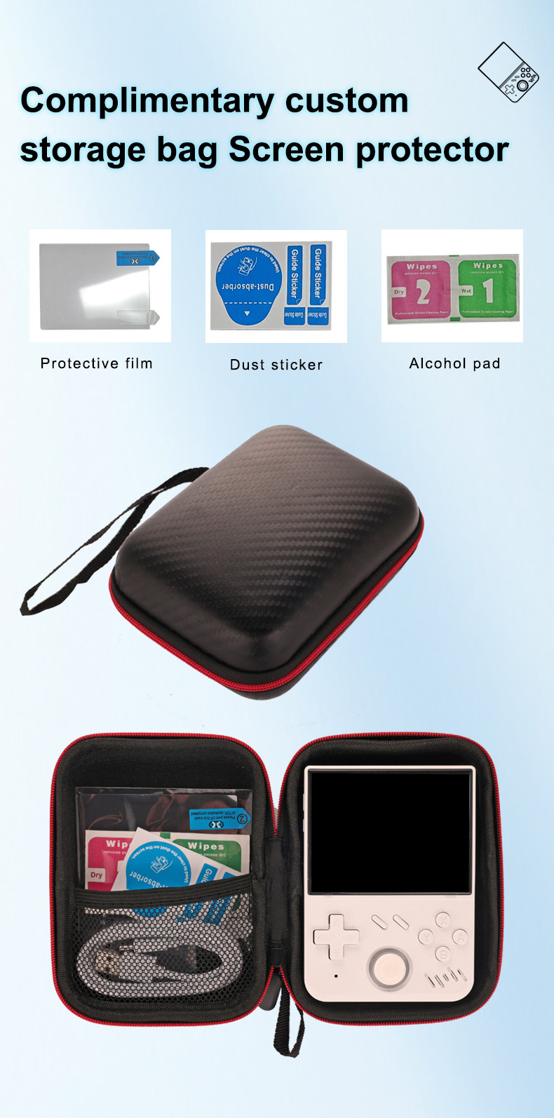MY MINI Retro Handheld 3.5-inch IPS Screen Video Game Console 15000 Games