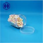 Hexagonal Unique Plastic Food Grade Jar Featuring Screw Lid Design And Wavy