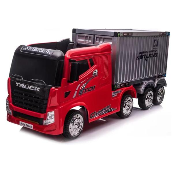 Music Function 12V7AH*1//390 *4 Children's Electric Ride On Truck for Outside