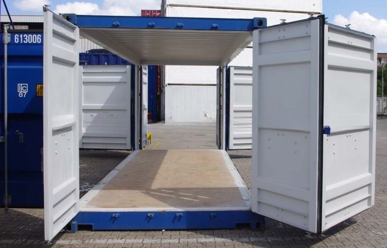 Fully Side Opening 20ft Dry Container for Customized Cargo Transportation