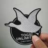 Buy cheap 3D Logo Iron On TPU Custom Jean Jacket Patches Heat Transfer Patch from wholesalers