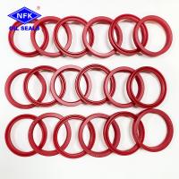 Buy cheap Shore A 60 Red NFK UN Hydraulic Rod Seals For Excavator product