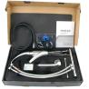 Buy cheap Sento single handle flexible hose water mixer pull out kitchen faucet with black colour from wholesalers