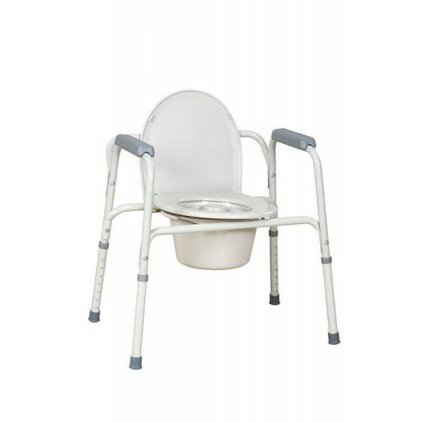 Buy cheap Steel commode chair from wholesalers