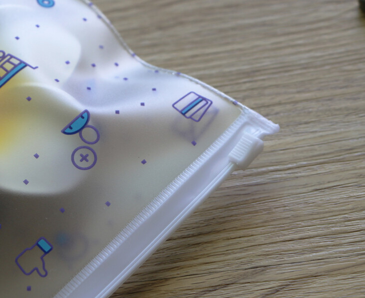 Eco Friendly Soft Vinyl Zipper Bags For Pencil / Toy / Cosmetic / Jewelry Packing