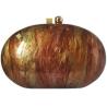 Buy cheap Acrylic Evening Clutch Bag for Women Shell Shape Shoulder Crossbody Bag Glitter Marble Purse Handbag from wholesalers