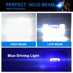 Motorcycle Built In LED Headlight 12V 45W 4500LM With Aviation Aluminum Parts