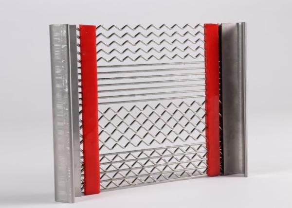 Self Cleaning Steel Screen Mesh Stainless Steel Crimped Wire Mesh Wear -