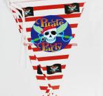 Kids Birthday Party Decoration Set Pirate Theme Party Supplies Baby Birthday