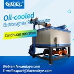 Buy cheap 380ACV Oil Cooling Wet High Intensity Magnetic Separator For Feldspar / Clay kaolin ceramic slurry from wholesalers