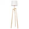 Buy cheap Home Lighting Fabric Lamp Shade Wooden Standing chinese floor lamp（WH-WFL-11) from wholesalers