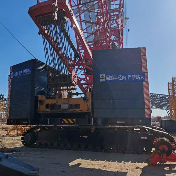 Buy cheap 400T Crawler Crane Equipment Used In Construction Projects With Good Safety from wholesalers