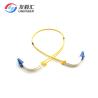 Buy cheap PVC LC Singlemode Duplex Fiber Optic Patch Cord 90 Degree Boot from wholesalers