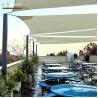 Buy cheap HDPE Outdoor Sun Shade Sail Swinmming Poor triangle shade sail from wholesalers