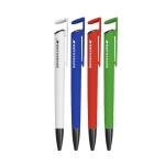Customized Logo Plastic Ballpoint Pen With Phone Support