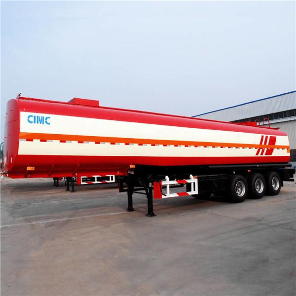 Buy cheap Mechanical Tri Axle 33000L 100T Oil Fuel Tanker Trailer from wholesalers