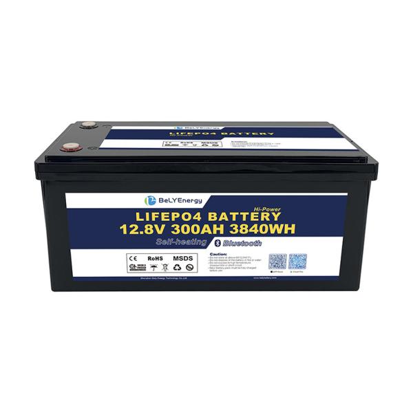Buy cheap LiFePO4 Lithium Battery 12V300AH M8 Terminal Type 30kg 14.6V Over Voltage Protection from wholesalers