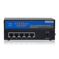 Buy cheap Layer 2 Unmanaged 5 Port POE Switch Wall Mounting Installation IP30 Waterproofin product