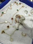 Van Cleef & Arpels Alhambra long necklace 10 motifs 18K yellow gold necklace