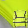 Buy cheap High Visibility 100 Percent Cotton Reflective Shirts FR Fleece For Construction Workers from wholesalers